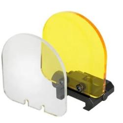 Verre de protection Flip Up pour lunette Rail Picatinny- DUKE