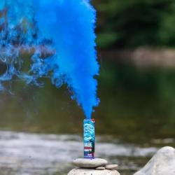 Fumigene Goupille 1 minute Bleu - Duke