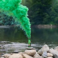 Fumigene Goupille 1 minute Vert - Duke