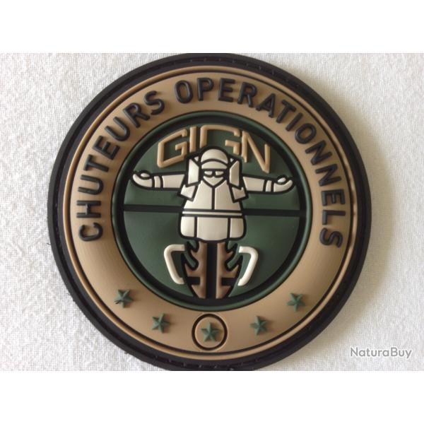 Patch �cusson Chuteurs Op�rationnels Groupe d' Intervention Gendarmerie Nationale GIGN
