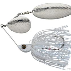 Leurre spinnerbait Illex crusher pitcher tg 32gr Magic Pearl bone