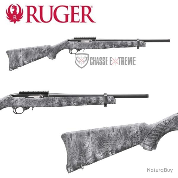 Carabine RUGER 10/22 Carbine Kryptek Typhon Camo 41Cm Cal 22 Lr