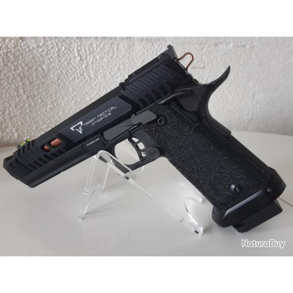 Army Armament TTI Pit Viper HiCapa GBB "CNC Begadi Upgrade Version" Black