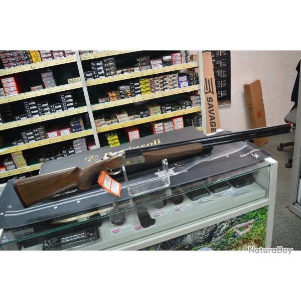 SUPERPOSE DE PARCOURS DE CHASSE BETTINSOLI X9 CALIBRE 12/76 CANON DE 76 CM BUSC REGLABLE NEUF