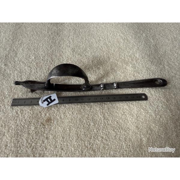 PONTET COMPLET  DE FUSIL  A SILEX  MOD�LE  1777   AN IX   ORIGINAL  19 �ME.  N� 2