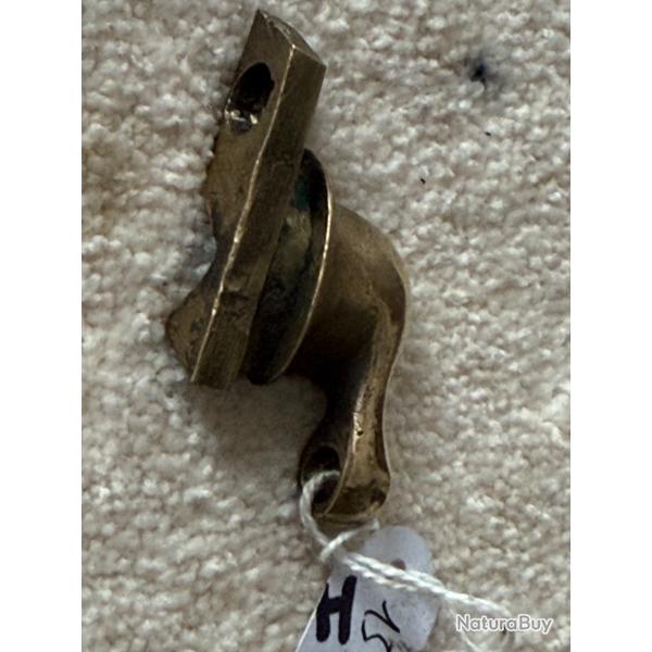 BASSINET POUR PLATINE   DE FUSIL  A SILEX  MOD�LE  1777   AN IX   ORIGINAL  19 �ME. N� 1