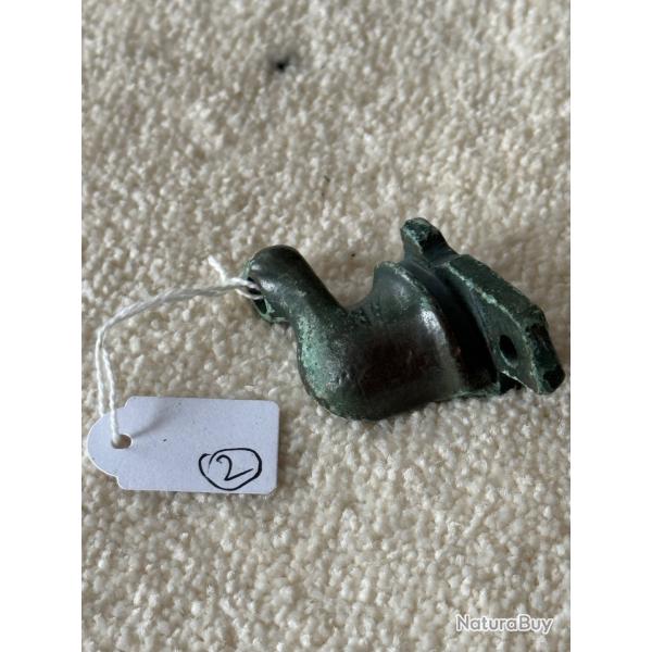 BASSINET POUR PLATINE   DE FUSIL  A SILEX  MOD�LE  1777   AN IX   ORIGINAL  19 �ME. N� 2