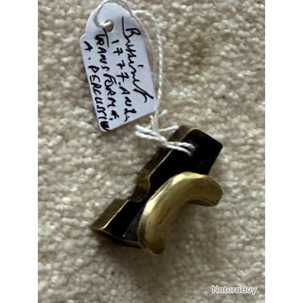 BASSINET POUR PLATINE   DE FUSIL  A  PERCUSSION   MOD�LE  1777   AN IX   ORIGINAL  19 �ME.