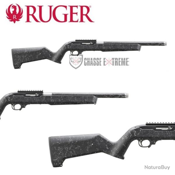 Carabine RUGER 10/22 Carbine Fibre de Carbone 41Cm cal 22 Lr