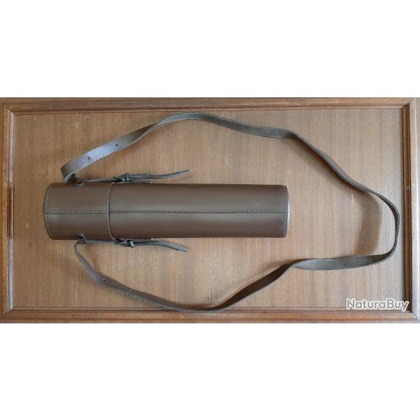 Etui cuir porte lunette 27cm