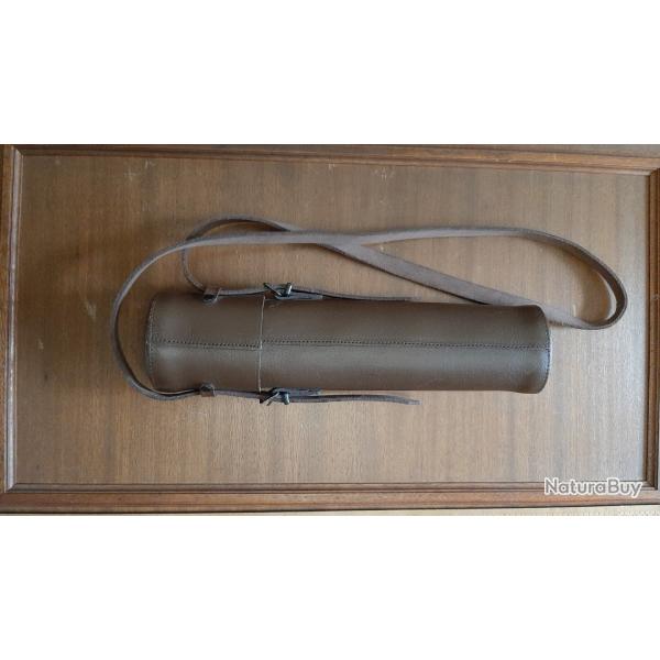 Etui cuir porte lunette 28cm