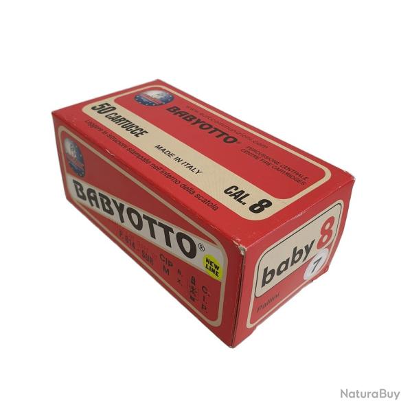 Cartouche Eurocomm Babyotto percussion centrale cal.8mm plomb 7