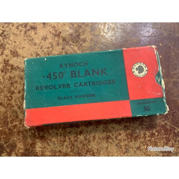 Bo�te de munitions de collection calibre 450" � blanc - KYNOCH