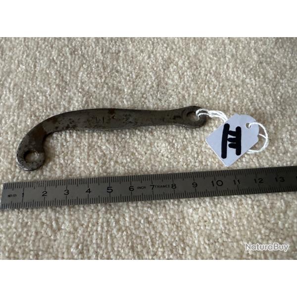 CONTRE PLATINE FER  POUR  FUSIL  A SILEX    MOD�LE  1777   AN IX   ORIGINALE  19 �ME. N� 3