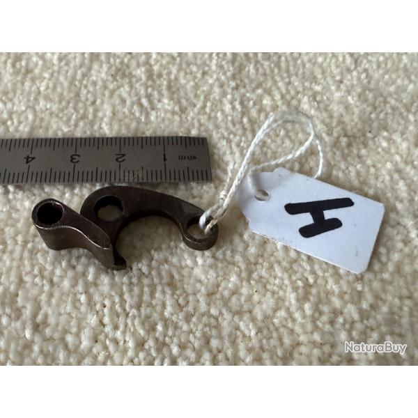 PI�CE DE PLATINE   POUR  FUSIL  A SILEX    MOD�LE  1777   AN IX   ORIGINAL  19 �ME. N� 1 A