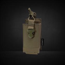 Poche pour talkie-walkie Dagger MOLLE Coyote - Corso Tactical