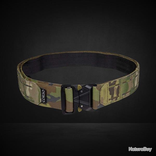 CEINTURON TACTIQUE HOOK LASERCUT MK1 CORSO TACTICAL MULTICAM S/M