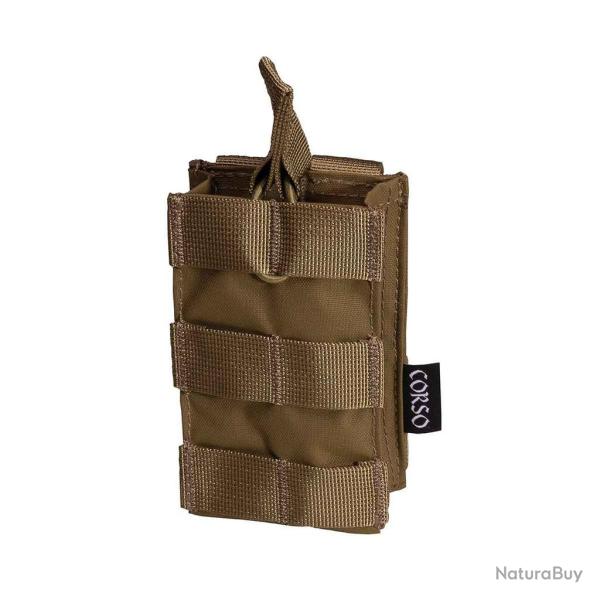 Poche porte-chargeur simple M4 Dagger MOLLE Coyote - Corso Tactical