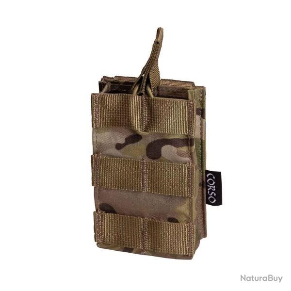 Poche porte-chargeur simple M4 Dagger MOLLE Multicam - Corso Tactical