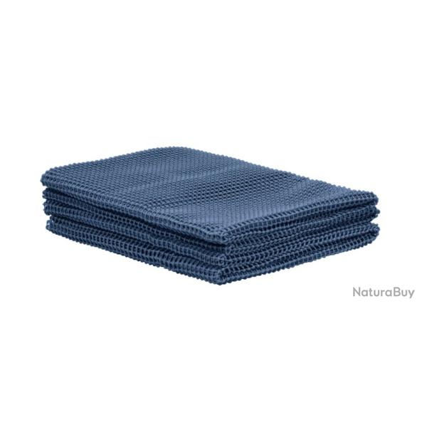 Tapis de tente bleu 250x600 cm en mousse PVC pour campeurs confort outdoor