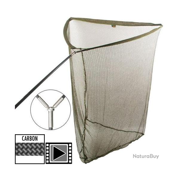 Epuisette Carp Design Luxe 42'' manche 2 parties