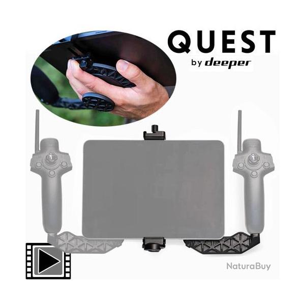 Support tablette Deeper pour t�l�commande bateau amorceur QUEST