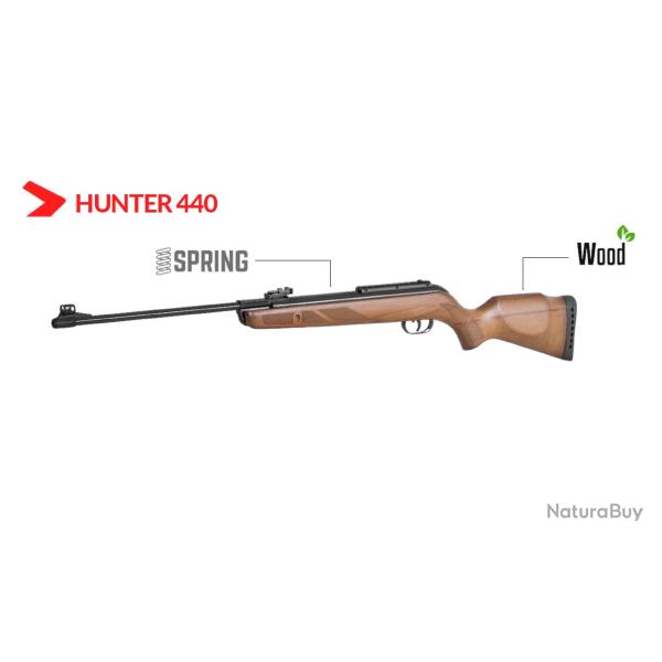 Vente Flash ! Carabine Gamo Hunter - 440 Cal. 5,5 mm 19,9 joules