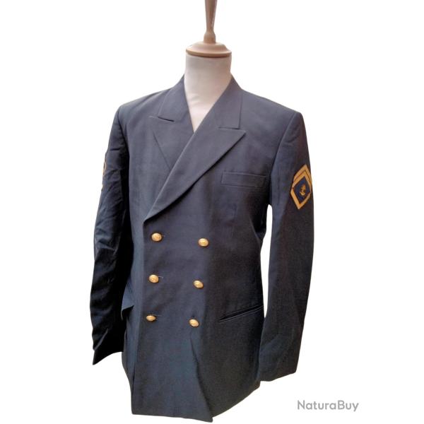 Veste Kaban de sortie  Marine Allemande au grade de Quartier Ma�tre - Taille M uniquement