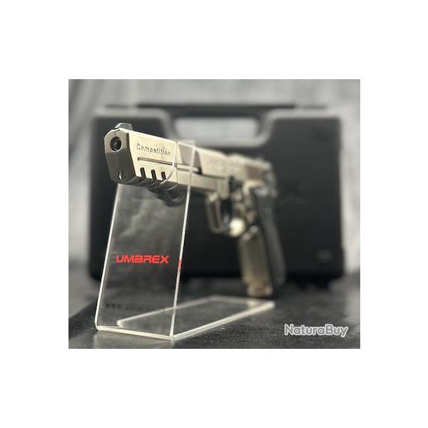 PISTOLET WALTHER CP88 COMPETITION 5.6'' NICKEL WALTHER CO2 CAL 4.5MM