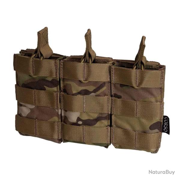 Poche porte-chargeurs triple M4 Dagger MOLLE Multicam - Corso Tactical