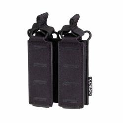 Poche porte-chargeurs double pour pistolet Dagger MK1 Laser Noir - Corso Tactical