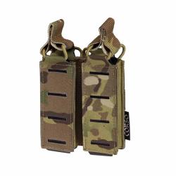 Poche porte-chargeurs double pour pistolet Dagger MK1 Laser Multicam - Corso Tactical