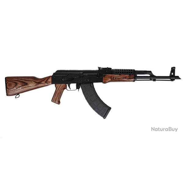 Carabine PSAK-47 GF5 Forged Classic Rifle with Cheese Grater Upper Handguard, Nutmeg