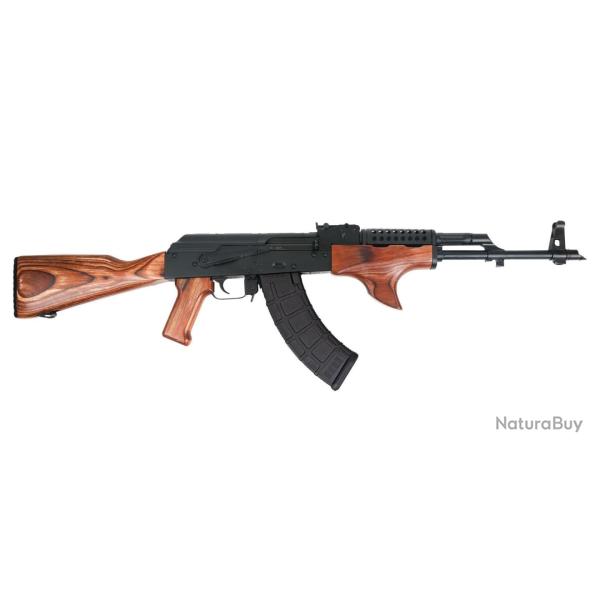 Carabine PSA AK-47 GF3 Forged Rifle with Shark Fin and Cheese Grater Upper Hand Guard, Nutmeg