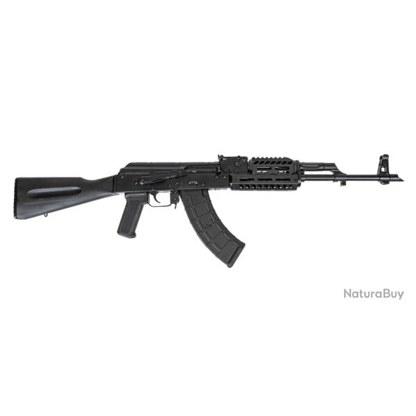 Carabine PSA AK-47 GF3 Classic Polymer Rifle with JL Billet Rail, Black