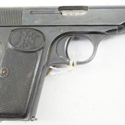 Pistolet FN Herstal 1910 7,65B avec son jambon !