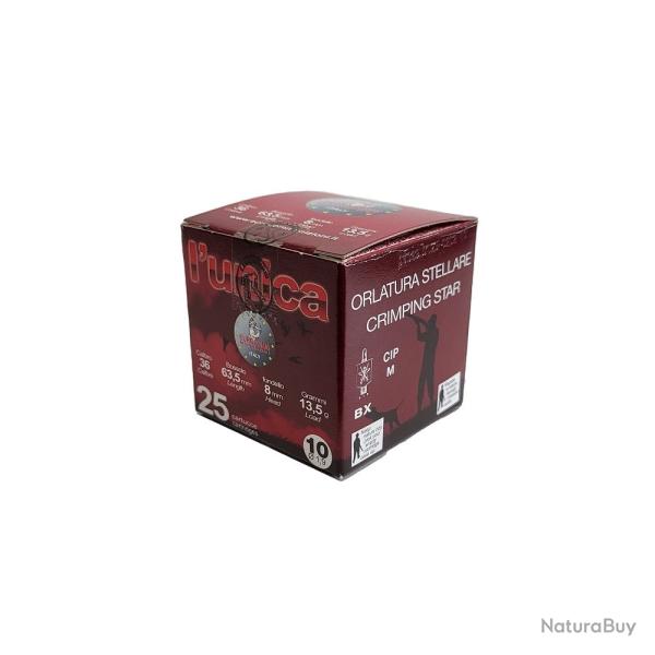 Cartouche Eurocomm L'Unica percussion centrale 36/63,5 plomb 10