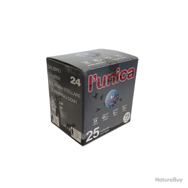 Cartouche Eurocomm L'Unica cal.24 plomb 7 1/2