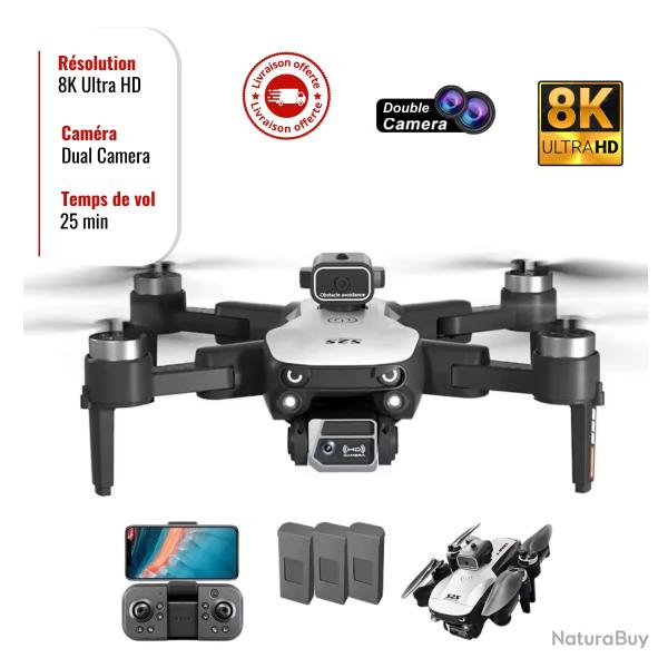 Xiaomi S2S  Drone Pliable Cam�ra 8K HD GPS WiFi FPV 25min Moteurs Sans Balais Quadcopter