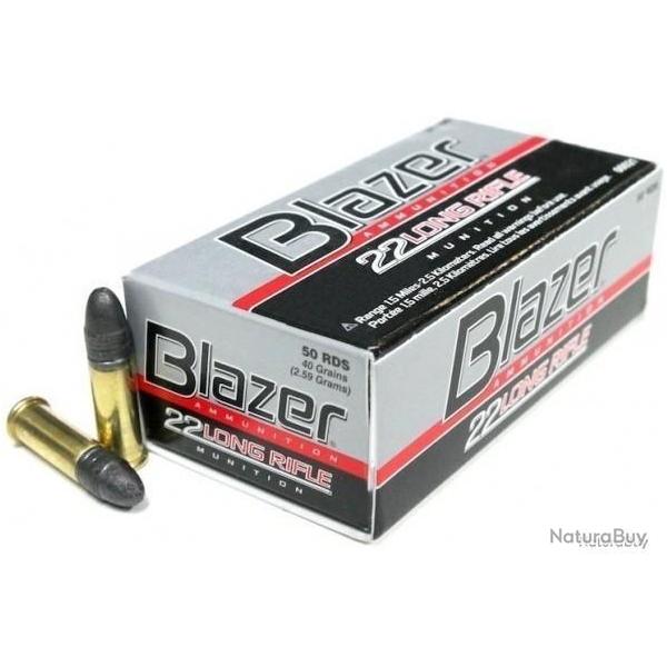 MUNITION CCI CAL 22LR BLAZER PAR 50