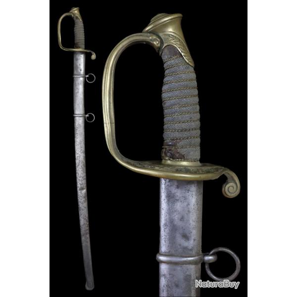 N51 - Sabre d'officier d'infanterie 1845