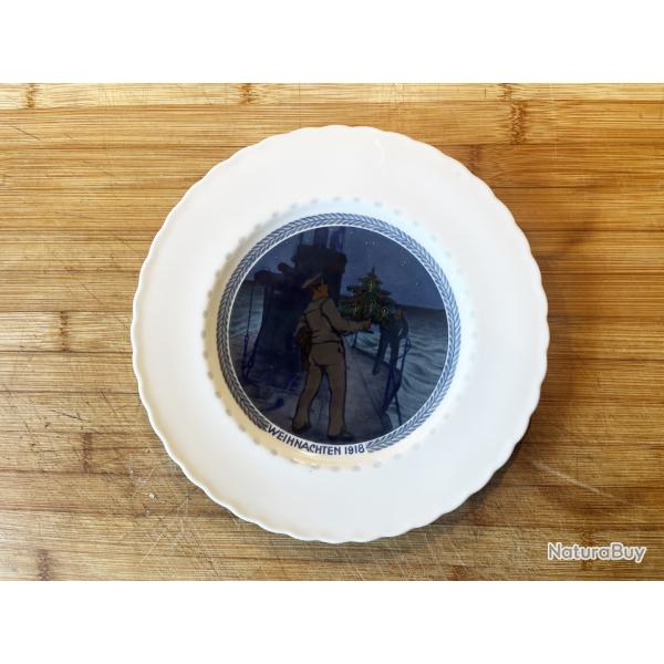 Assiette de sous-marin allemand 1�re guerre mondiale