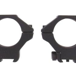 Collier pour lunette en alu Fuzyon 25,4 mm - Bas - Rail 11 mm