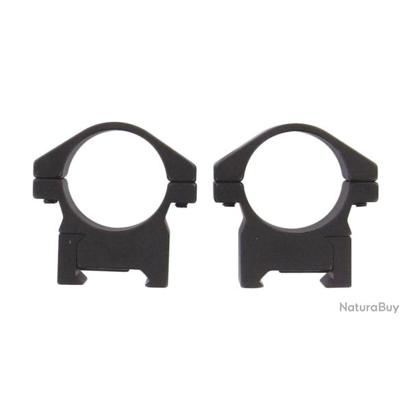 Collier pour lunette en alu Fuzyon 30 mm - Bas - Weaver