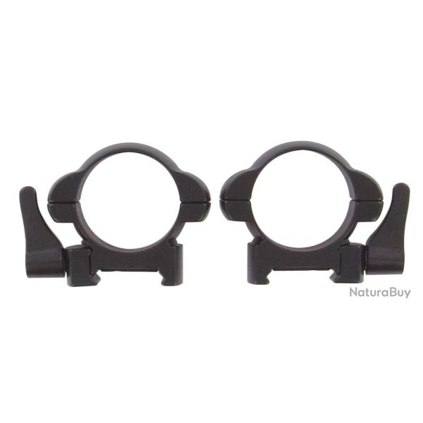 Collier pour lunette � levier Fuzyon 30 mm - Bas - Weaver