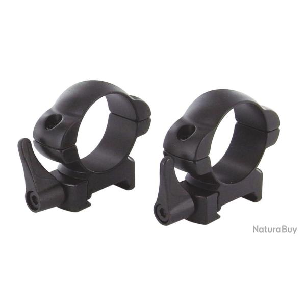 Collier pour lunette � levier Fuzyon 30 mm - Medium - Weaver