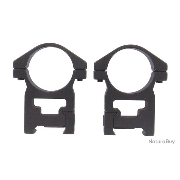 Collier pour lunette en alu Fuzyon 30 mm - Haut - Weaver