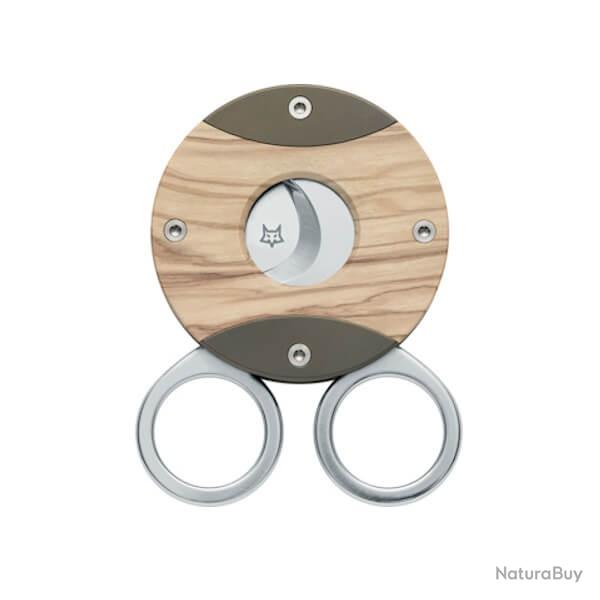 FX.744.OL Coupe-cigare Fox "The Circle" Titanium/olivier