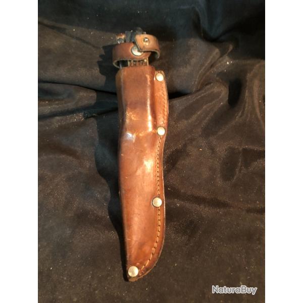 COUTEAU DE CHASSE A LA D'ESTAING LAME INOX