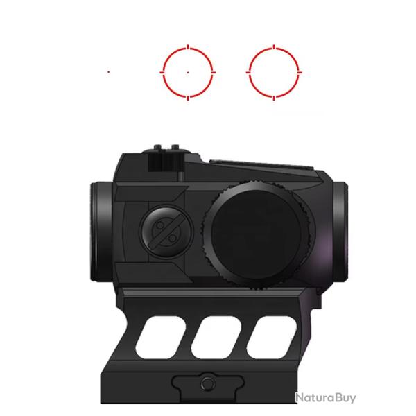 Red Dot T10 PRO 2MOA multi-r�ticules jusqu'au .308/.300 pour rail picatinny